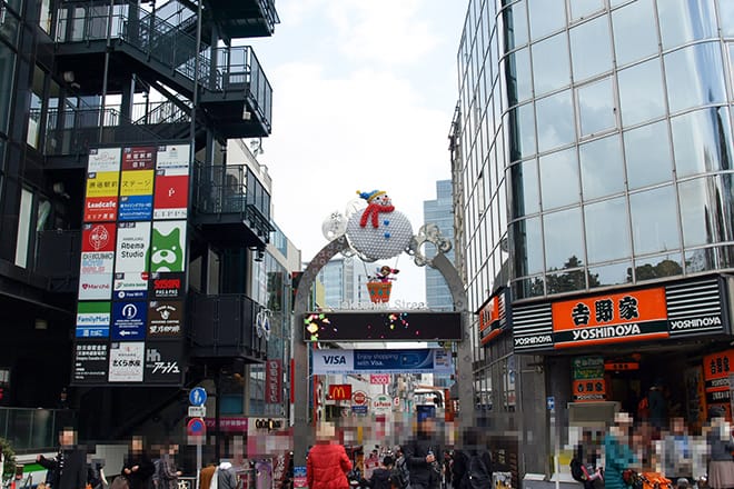 原宿駅からのアクセス1